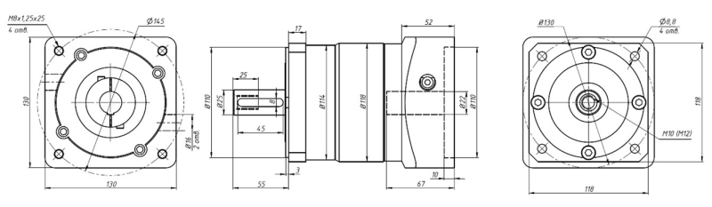 Элфорус планетарный редуктор1