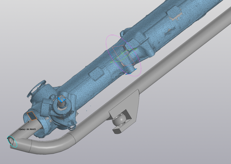 обрезка рейки