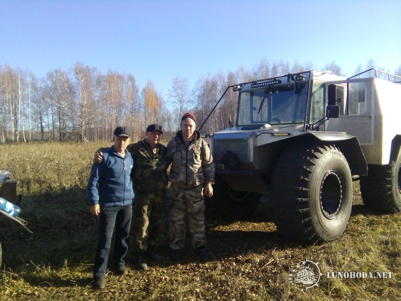 Болотный Проходимец на резине Тром 16