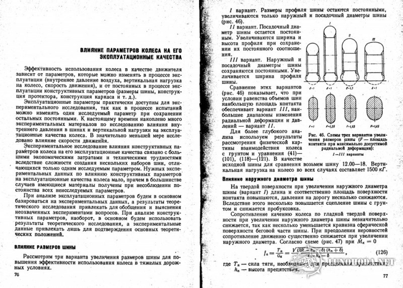 Диаметр - ширина колес 1