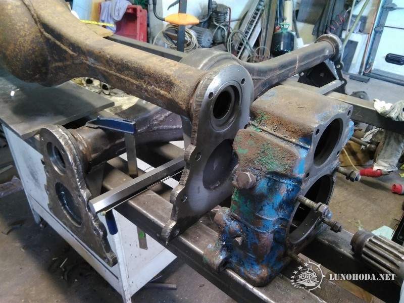 ГАЗель мост с редукторами