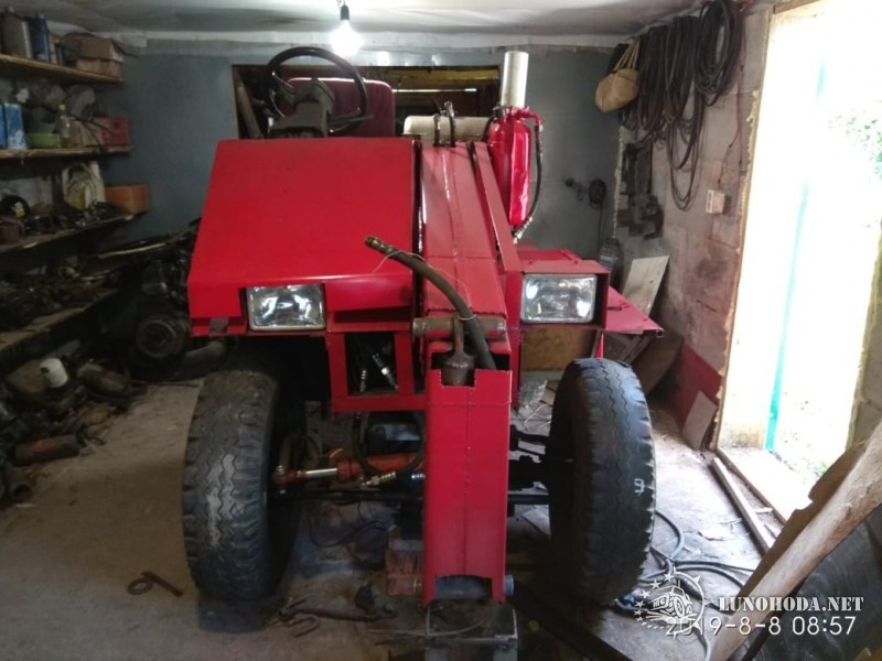 Полноуправляемый телескопический погрузчик