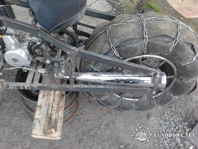Мотовездеход 2х2 рама