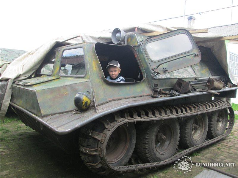 Гусеничный вездеход лайка