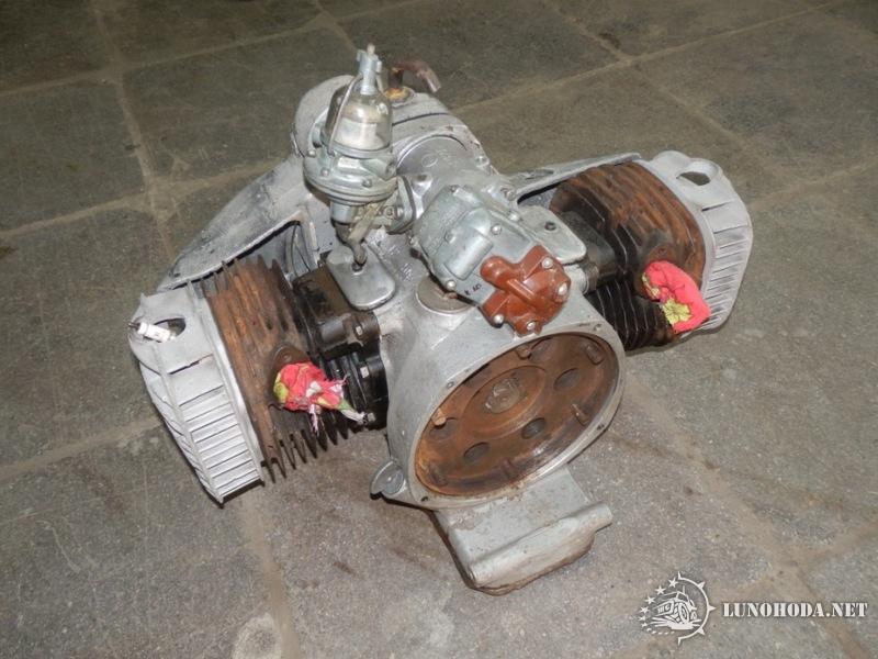 Двигатель Урал 750 с водяным охлаждением