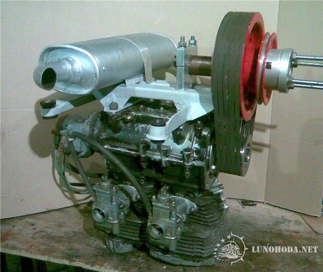 Самодельный минитрактор МП 800б