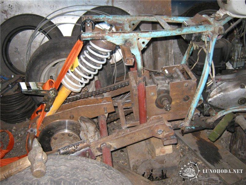 Квадрик с редуктором муравей